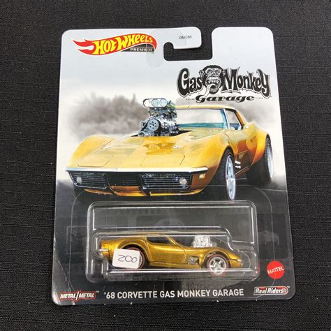 Hot Wheels 50Th Anniversary '68 Corvette Gas Monkey Garage .